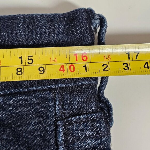 J.Crew‎ Women's Toothpick Stretch Jeans Size 31 Dark Blue Wash Denim - Picture 6 of 11